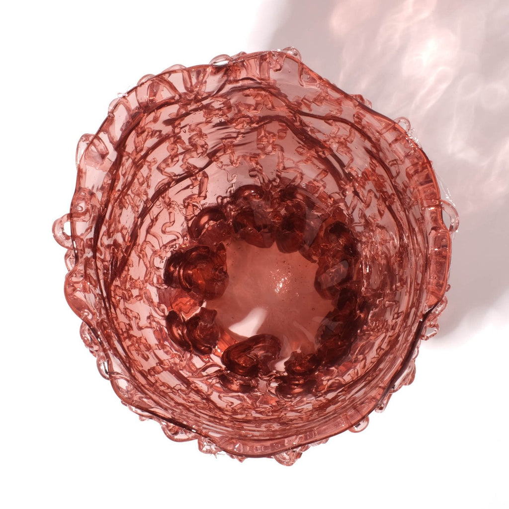 Vase Medusa - Clear Antique Pink par Gaetano Pesce - Fish Design-S-The Woods Gallery