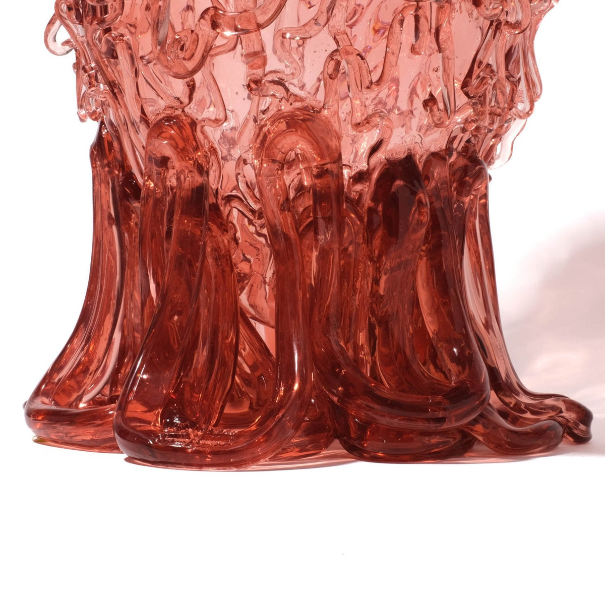 Vase Medusa - Clear Antique Pink par Gaetano Pesce - Fish Design-S-The Woods Gallery