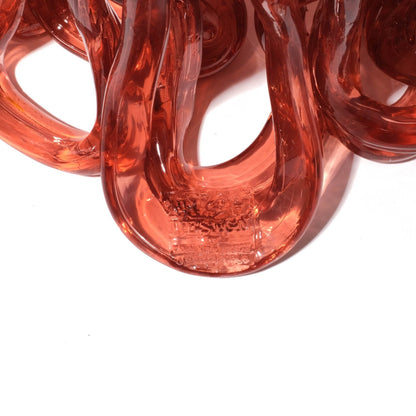 Vase Medusa - Clear Antique Pink par Gaetano Pesce - Fish Design-S-The Woods Gallery