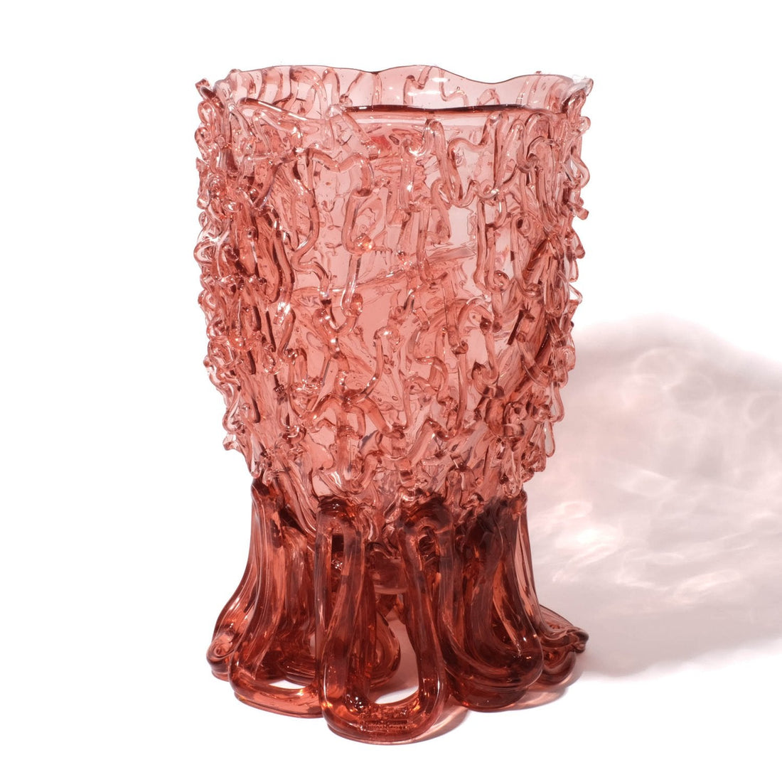 Vase Medusa - Clear Antique Pink par Gaetano Pesce - Fish Design-S-The Woods Gallery
