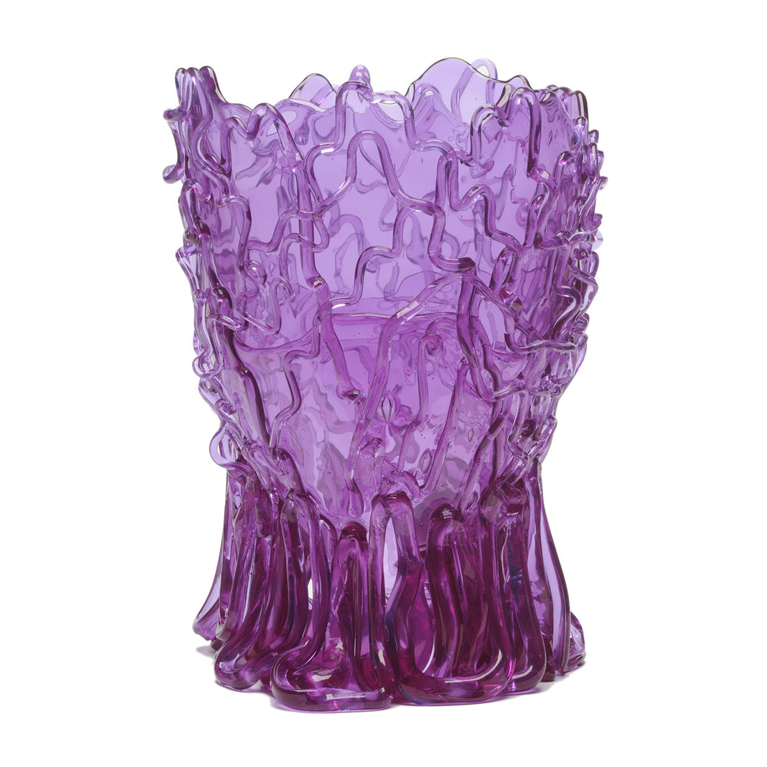 Vase Medusa - Clear Purple par Gaetano Pesce - Fish Design-S-The Woods Gallery