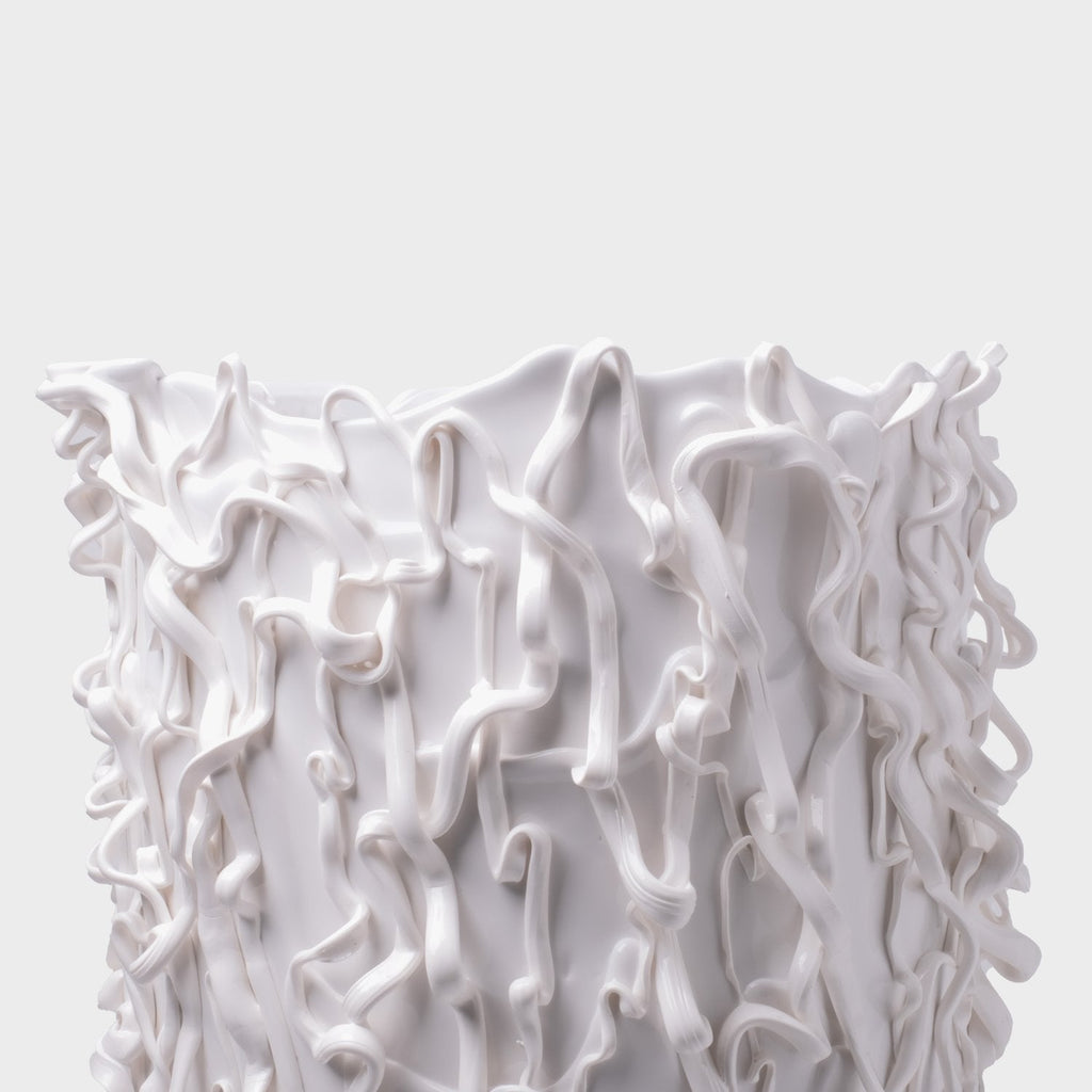 Vase Medusa - Matt White par Gaetano Pesce - Fish Design-S-The Woods Gallery
