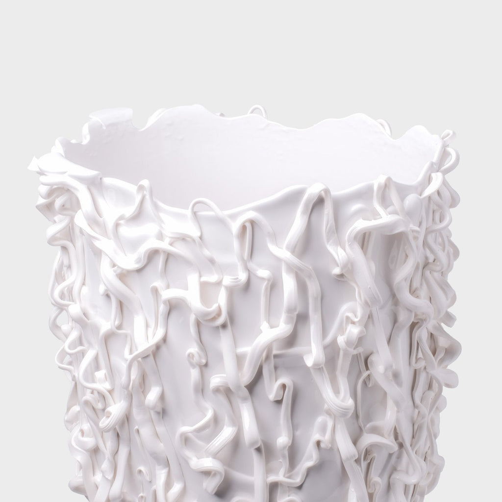 Vase Medusa - Matt White par Gaetano Pesce - Fish Design-S-The Woods Gallery