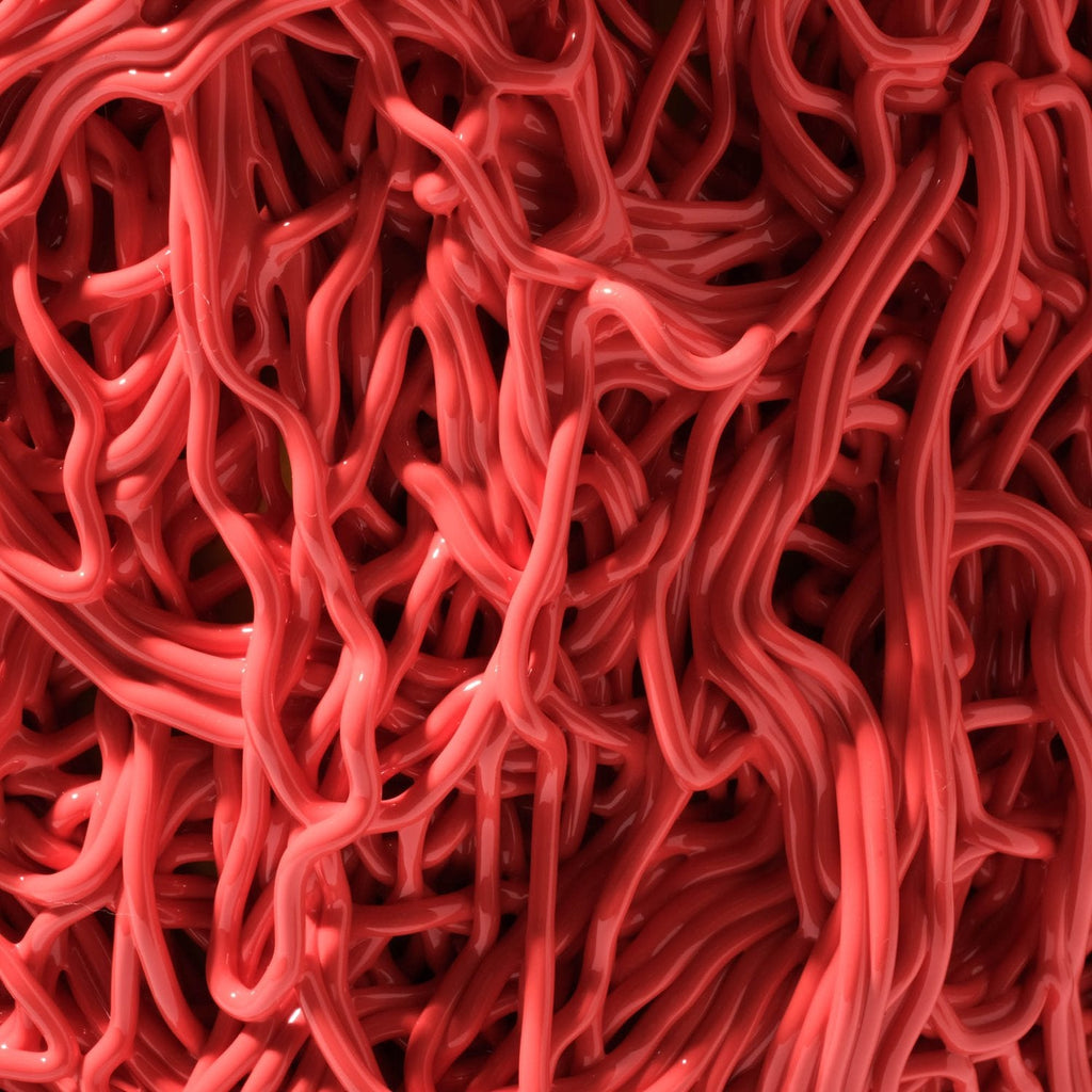 Vase Moss - Matt Sorbet And Fluo Yellow par Gaetano Pesce - Fish Design-L-The Woods Gallery