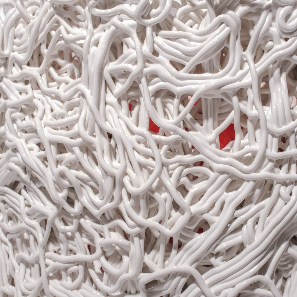 Vase Moss - White, Orange par Gaetano Pesce - Fish Design-L-The Woods Gallery