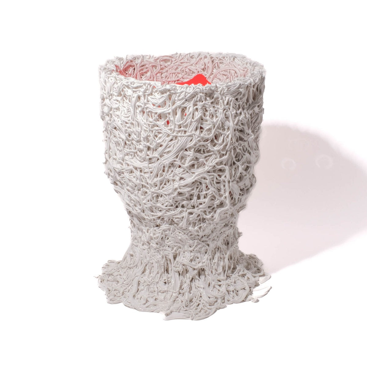 Vase Moss - White, Orange par Gaetano Pesce - Fish Design-L-The Woods Gallery