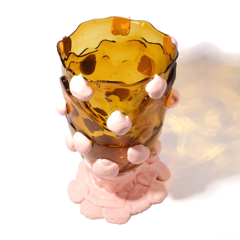 Vase Nugget Amber, Salmon par Gaetano Pesce- Fish Design-S-The Woods Gallery