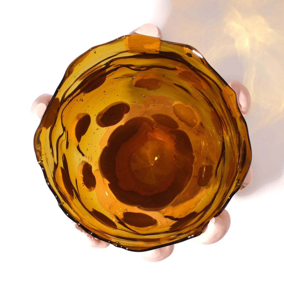 Vase Nugget Amber, Salmon par Gaetano Pesce- Fish Design-S-The Woods Gallery