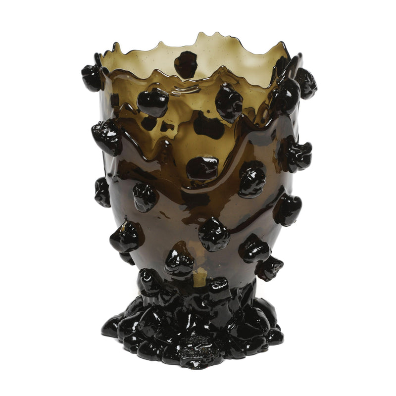Vase Nugget - Clear Black par Gaetano Pesce - Fish Design-S-The Woods Gallery