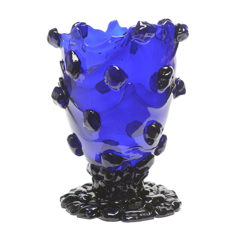 Vase Nugget - Clear Blue par Gaetano Pesce - Fish Design-S-The Woods Gallery