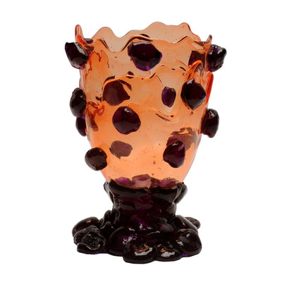 Vase Nugget - Clear Ruby, Purple par Gaetano Pesce - Fish Design-M-The Woods Gallery