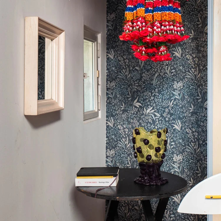 Vase Nugget - Clear Yellow, Aubergine par Gaetano Pesce - Fish Design-S-The Woods Gallery