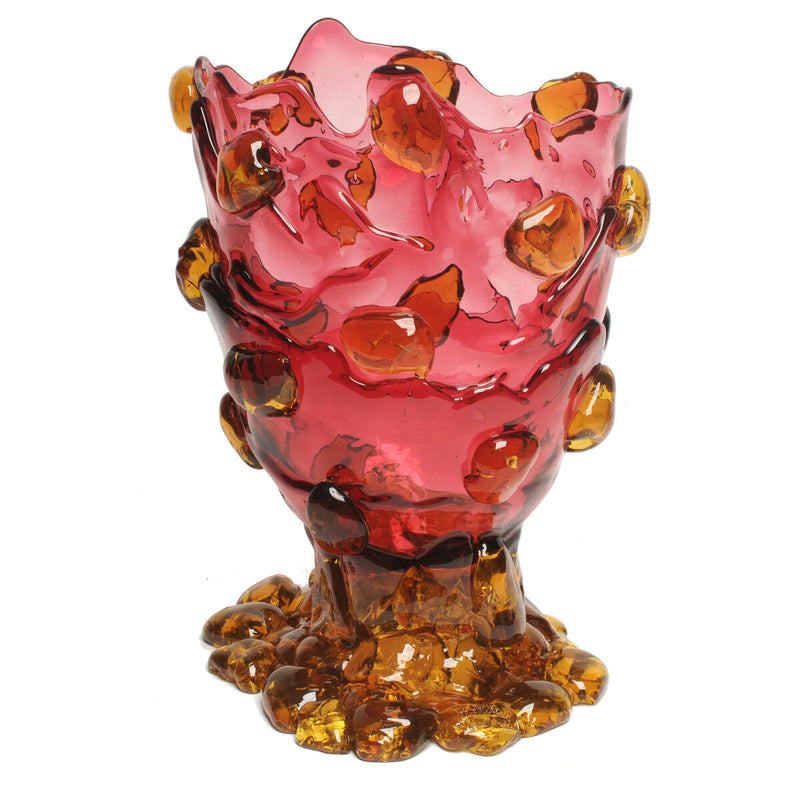 Vase Nugget - Fuchsia, Amber par Gaetano Pesce - Fish Design-S-The Woods Gallery