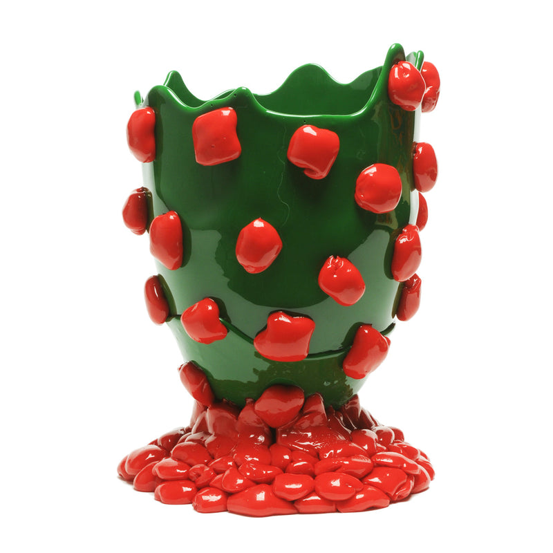 Vase Nugget - Matt Green, Matt Red par Gaetano Pesce - Fish Design-S-The Woods Gallery