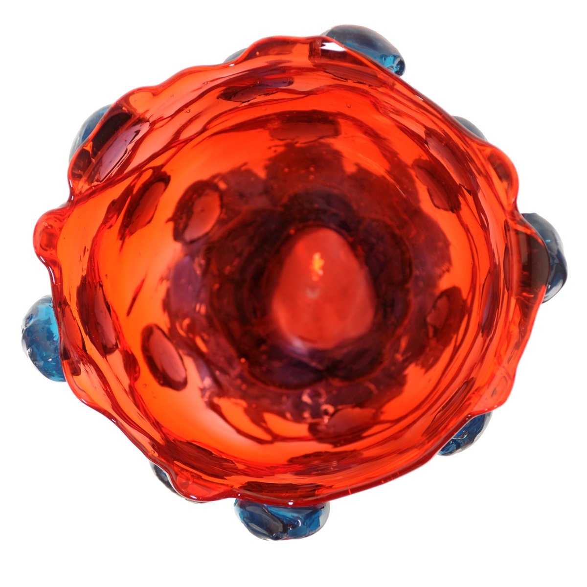 Vase Nugget - Red, Light Blue par Gaetano Pesce - Fish Design-S-The Woods Gallery