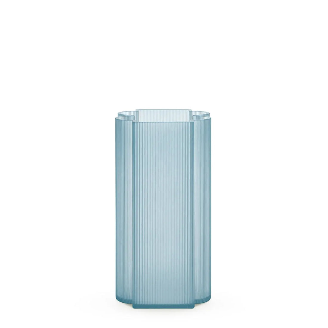 Vase Okra de Patricia Urquiola - Kartell-Bleu-1-The Woods Gallery