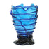 Vase Pompitu II - Clear Blue, Dark Blue par Gaetano Pesce - Fish Design-S-The Woods Gallery