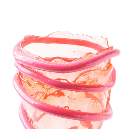 Vase Pompitu - bouteille Rubis Clair, Fuchsia de Gaetano Pesce - Fish Design-S-The Woods Gallery