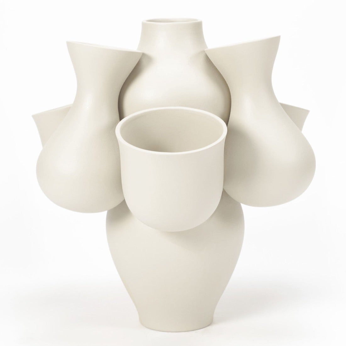 Vase Qucha de Jean-Baptiste Fastrez - Moustache-Blanc-The Woods Gallery