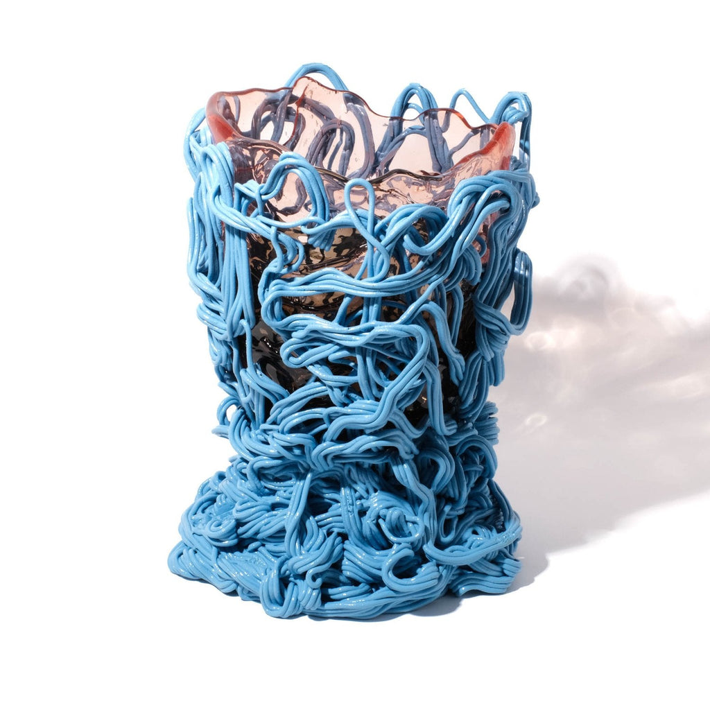 Vase Spaghetti - Extra Colour - Light Ruby, Fumè, Light Blue par Gaetano Pesce - Fish Design-S-The Woods Gallery