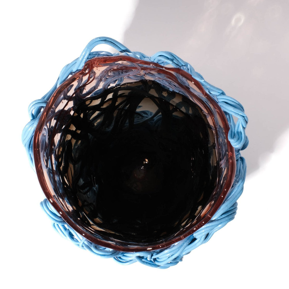 Vase Spaghetti - Extra Colour - Light Ruby, Fumè, Light Blue par Gaetano Pesce - Fish Design-S-The Woods Gallery