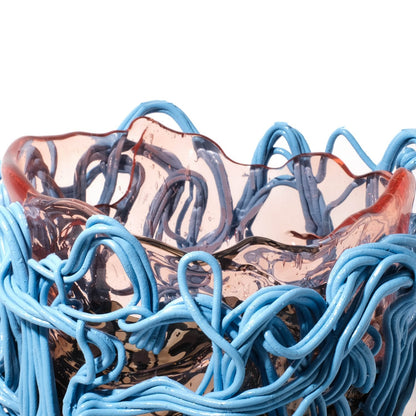 Vase Spaghetti - Extra Colour - Light Ruby, Fumè, Light Blue par Gaetano Pesce - Fish Design-S-The Woods Gallery