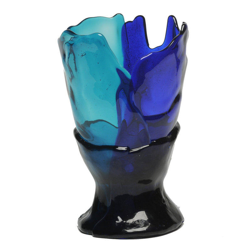 Vase Twins C - Clear Blue And Emerald Green par Gaetano Pesce - Fish Design-S-The Woods Gallery