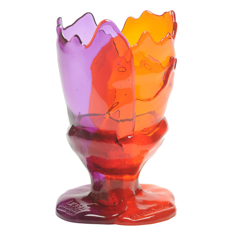 Vase Twins C - Clear Orange, Purple par Gaetano Pesce - Fish Design-S-The Woods Gallery