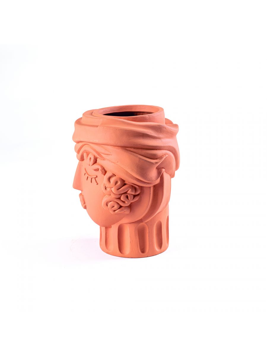 Vase Woman en terre cuite Magna Graecia de Antonio Aricò - Seletti-The Woods Gallery