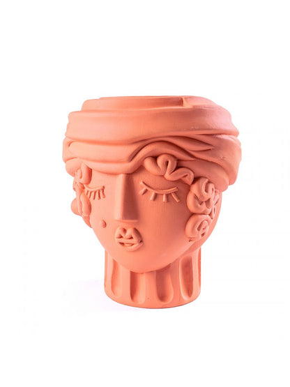 Vase Woman en terre cuite Magna Graecia de Antonio Aricò - Seletti-The Woods Gallery