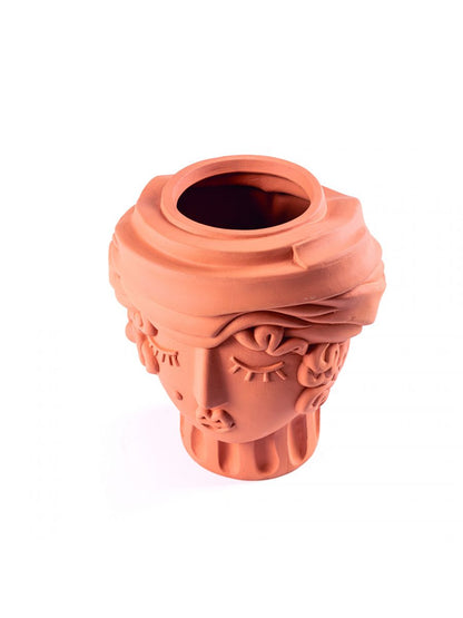 Vase Woman en terre cuite Magna Graecia de Antonio Aricò - Seletti-The Woods Gallery