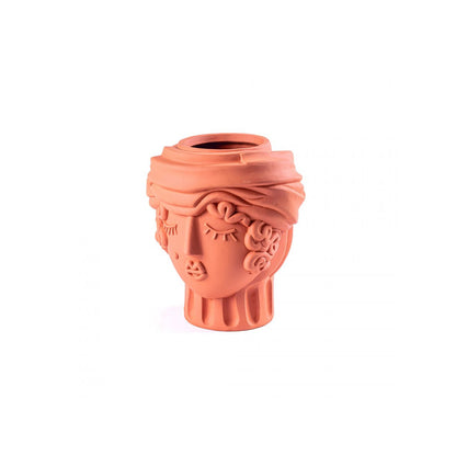 Vase Woman en terre cuite Magna Graecia de Antonio Aricò - Seletti-The Woods Gallery
