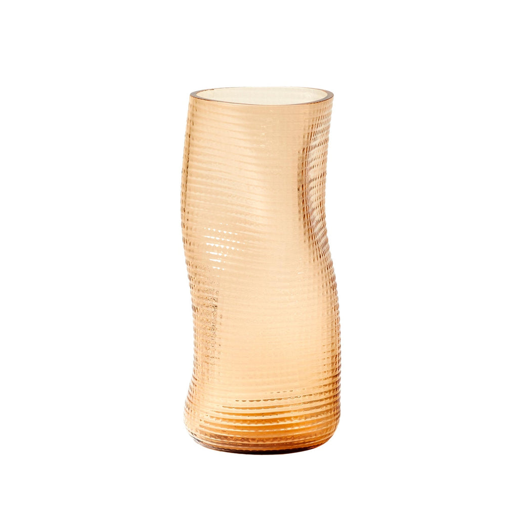 Vase en verre vénitien soufflé Coral - Cassina-Orange-The Woods Gallery