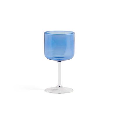 Verres à pied Tint Bleu ou gris - set de 2 - Hay-Bleu-The Woods Gallery