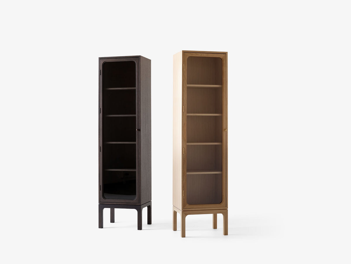 Vitrine Trace SC87 de Space Copenhagen - &amp;Tradition-Chêne naturel-The Woods Gallery