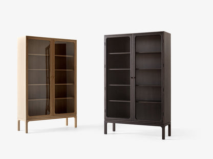 Vitrine Trace SC88 de Space Copenhagen - &amp;Tradition-Chêne naturel-The Woods Gallery