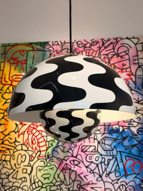 Small Flowerpot VP1 pendant light by Verner Panton - &amp;amp;Tradition