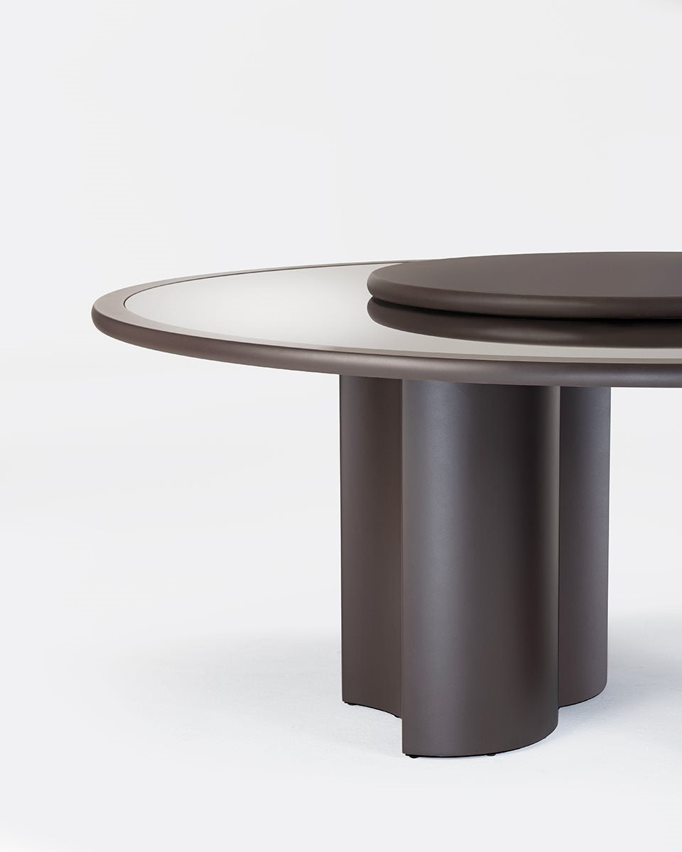 Plateau tournant Lazy Susan 2327 - Zanotta, vue 1