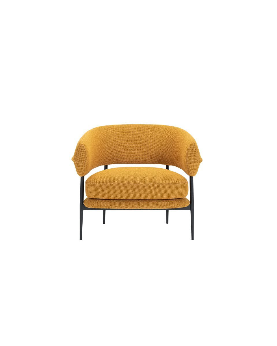 Fauteuil Nena Lounge 928 de Lanzavecchia+Wai - Zanotta, vue 3 - Zanotta