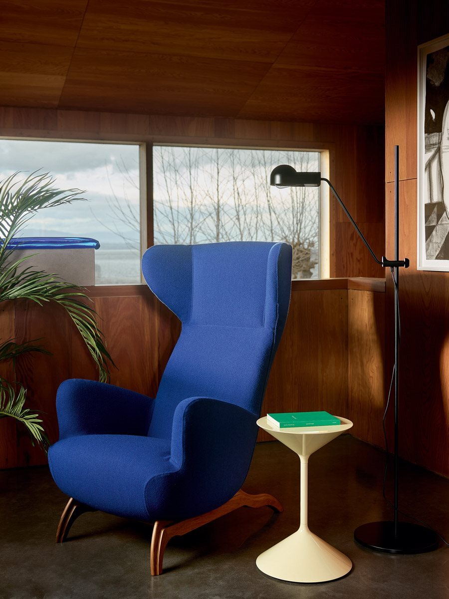 Fauteuil Ardea CM 882 de Carlo Mollino - Zanotta, vue 1