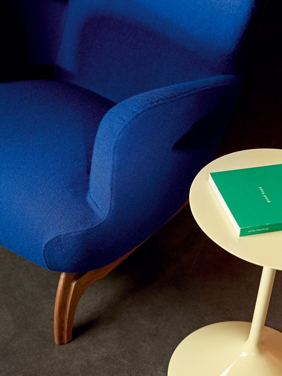Fauteuil Ardea CM 882 de Carlo Mollino - Zanotta, vue 2