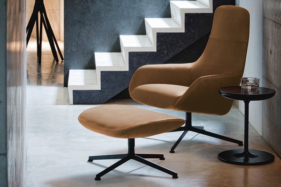 Pouf Kent 896/P de Ludovica+Roberto Palomba - Zanotta, vue 6