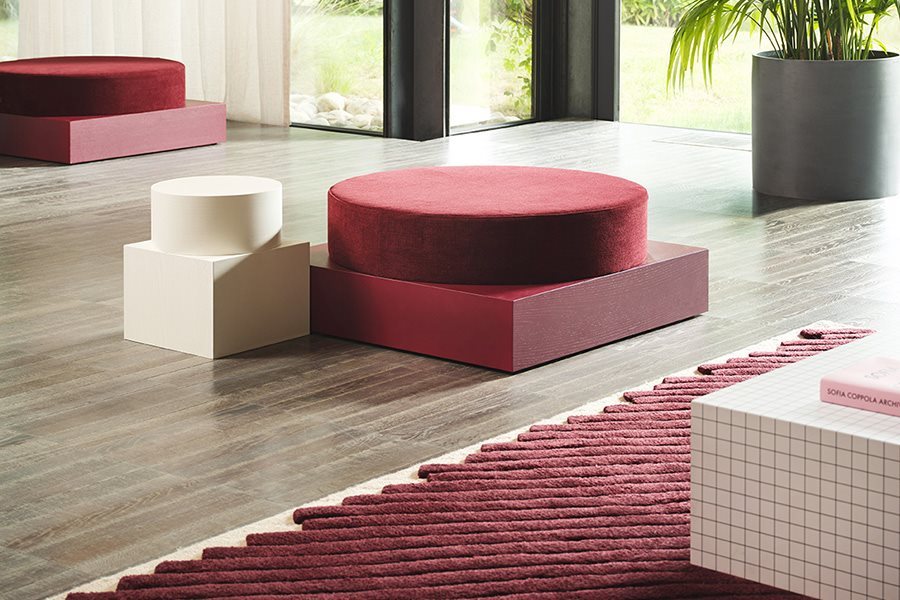 Pouf Zymmo 267 de Christian Woo - Zanotta, vue 1