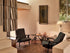 Table basse Arabesco CM 697 de Carlo Mollino, en situation - Zanotta