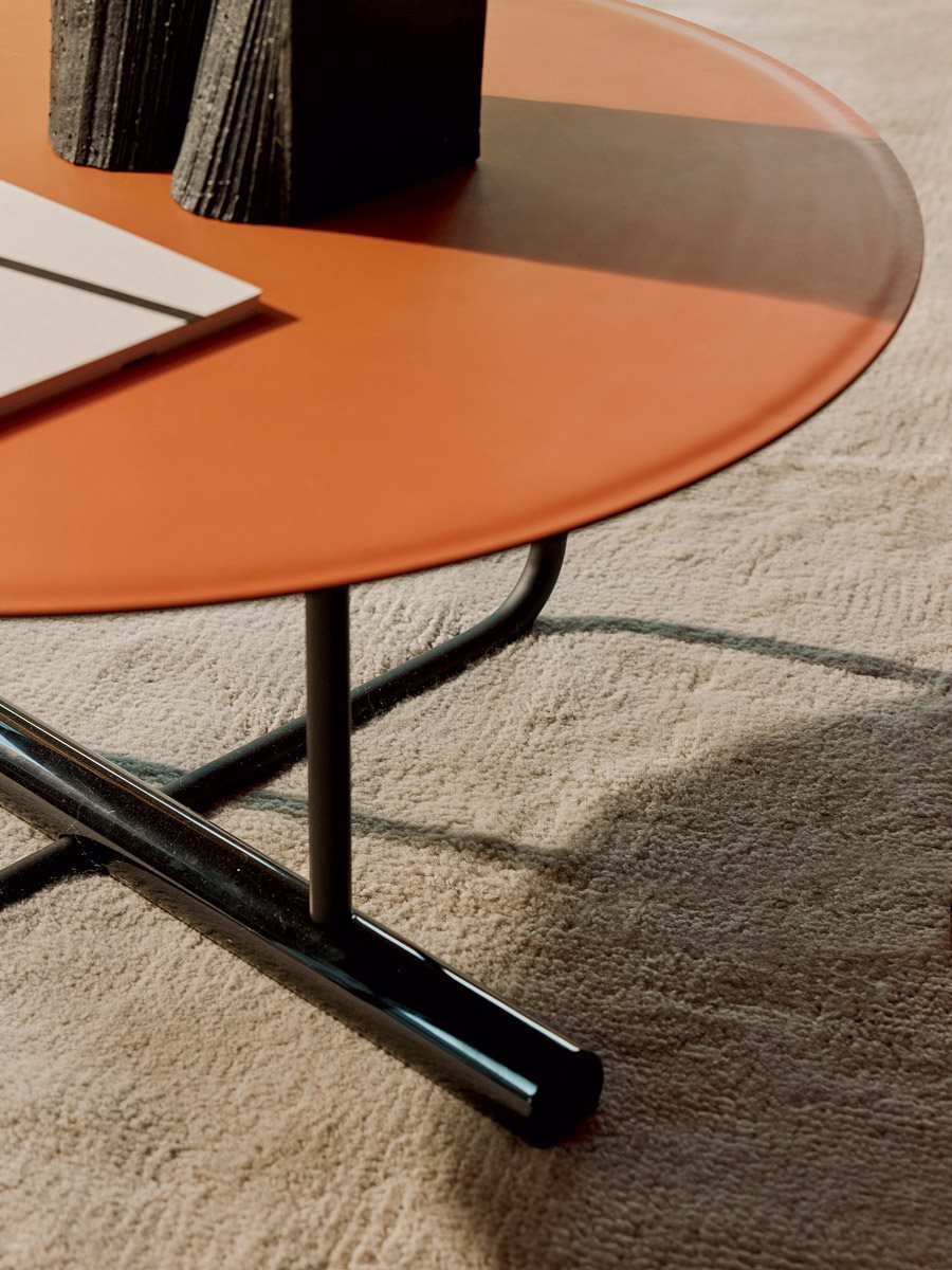 Table basse Toto 628 et 629 de Bertrand Lejoly - Zanotta, vue 2