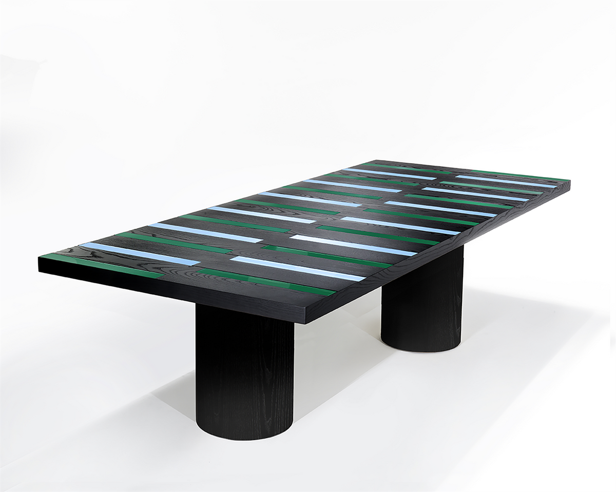 Table Riga-Riga 2691 de Pierre Charpin - Zanotta, vue 4
