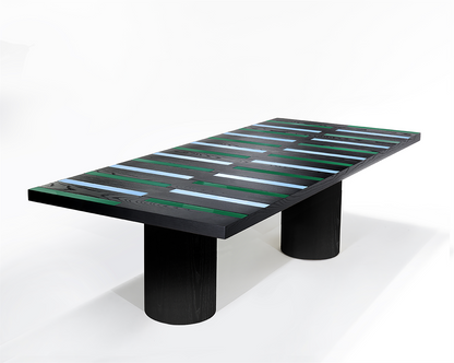 Table Riga-Riga 2691 de Pierre Charpin - Zanotta, vue 4