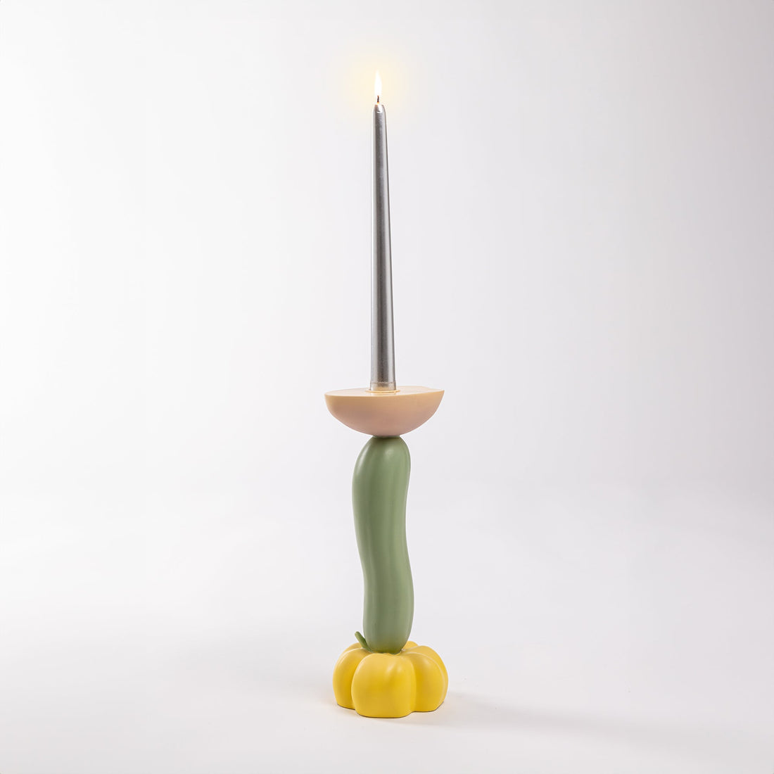 Bougeoir Vitamin Cucumber de Marcantonio - Seletti-vue 1-The Woods Gallery