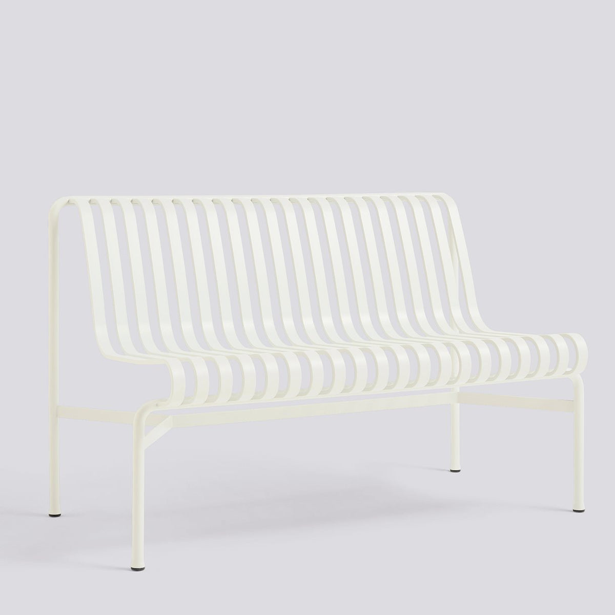 Banc Palissade Dining sans accoudoir - Hay-Blanc crème-The Woods Gallery