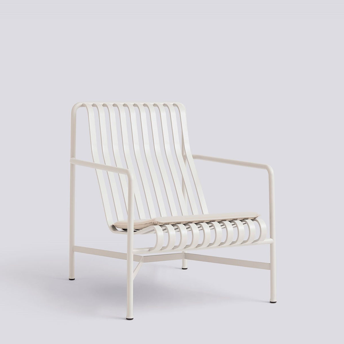 Galette pour fauteuil lounge haut et bas Palissade - Hay-Blanc crème-The Woods Gallery